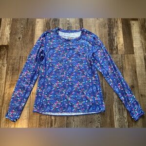 Stio Outdoor Lightweight Floral Long Sleeve in Blue Women’s Size Medium